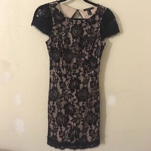 Black Lace Formal Dress